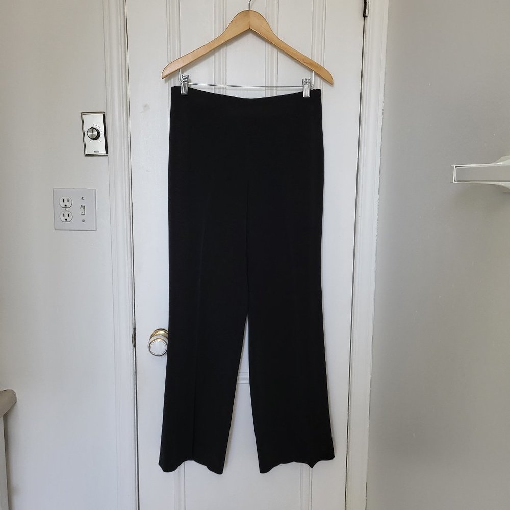 Precis Petit Black Wide Leg Pants 12P